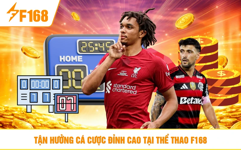Tận hưởng cá cược đỉnh cao tại thể thao F168